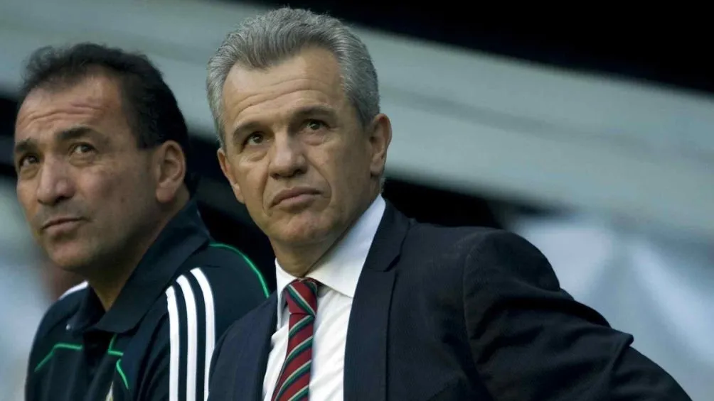 'El Vasco' durante el Mundial en 2002