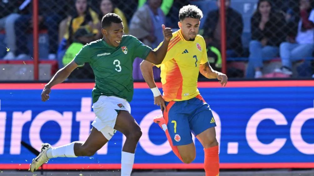 Imágenes del Bolivia vs Colombia