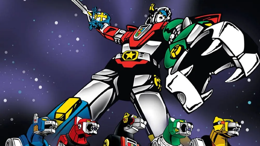 Voltron es una serie animada japonesa.