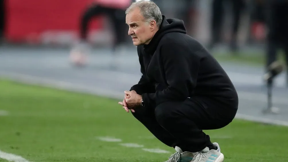 AP Bielsa en el encuentro vs Perú