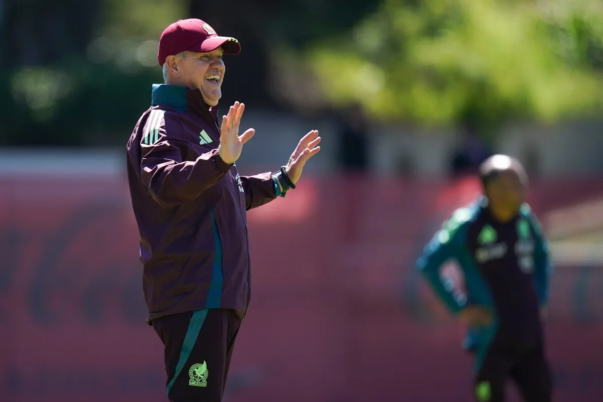 'Vasco' Aguirre en práctica