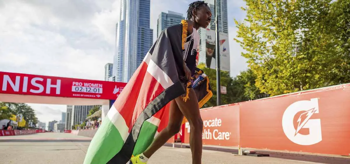 La keniana hace historia