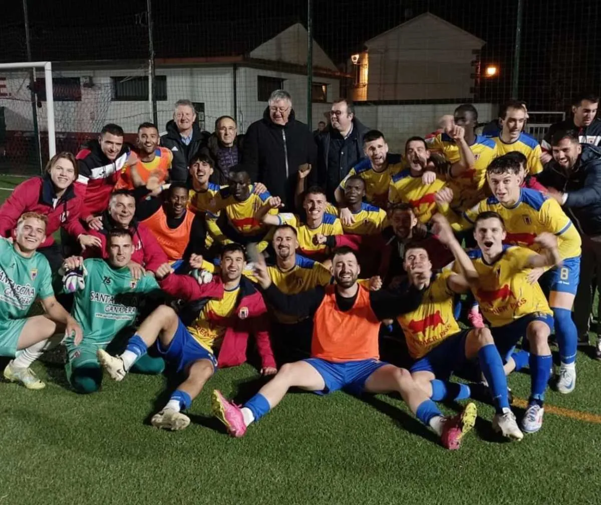 Los jugadores del equipo