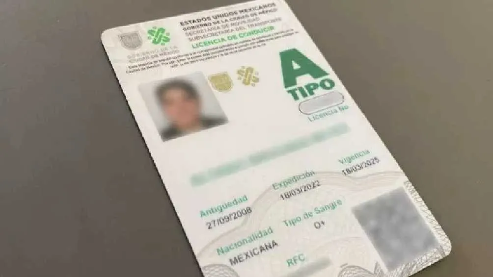 El precio de la licencia de conducir permanente en CDMX será de mil 500 pesos.