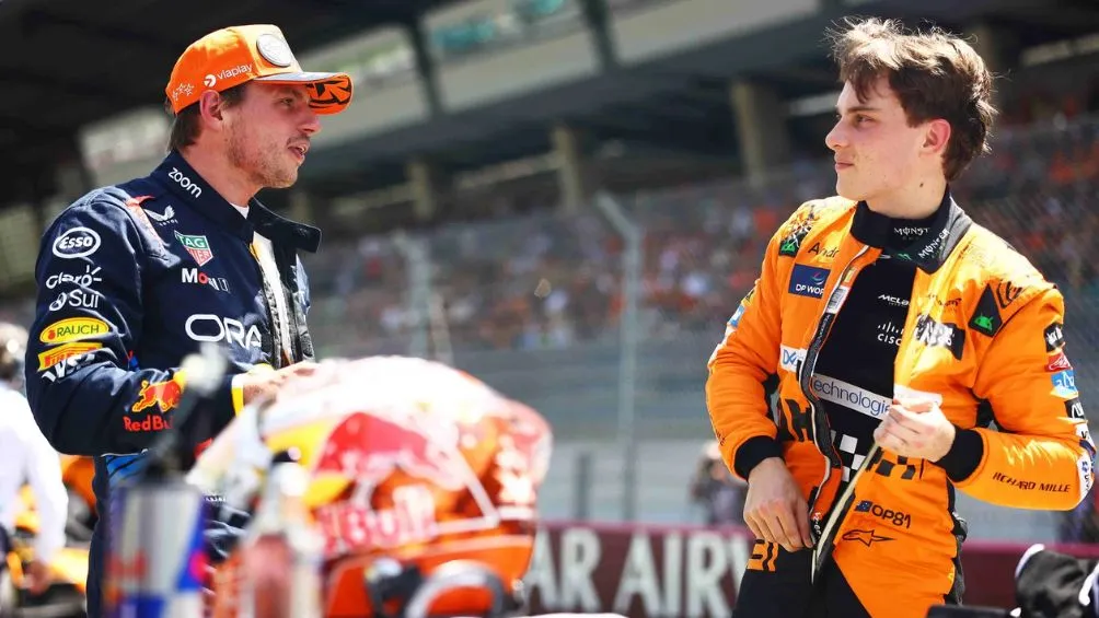 AP Verstappen y Norris