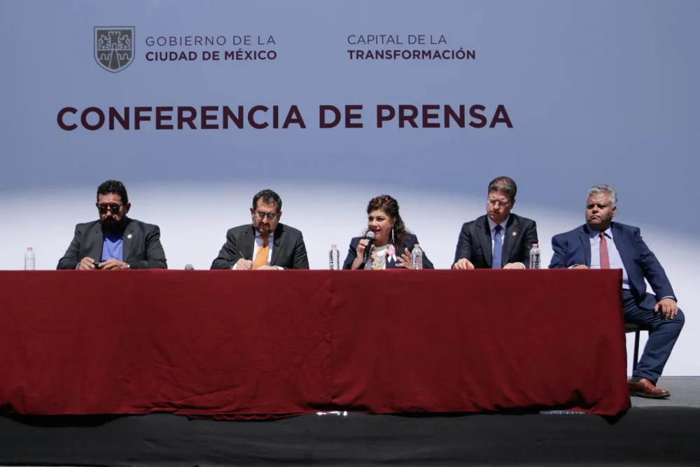 La Jefa de Gobierno, Clara Brugada, anunció las medidas contra el crimen.