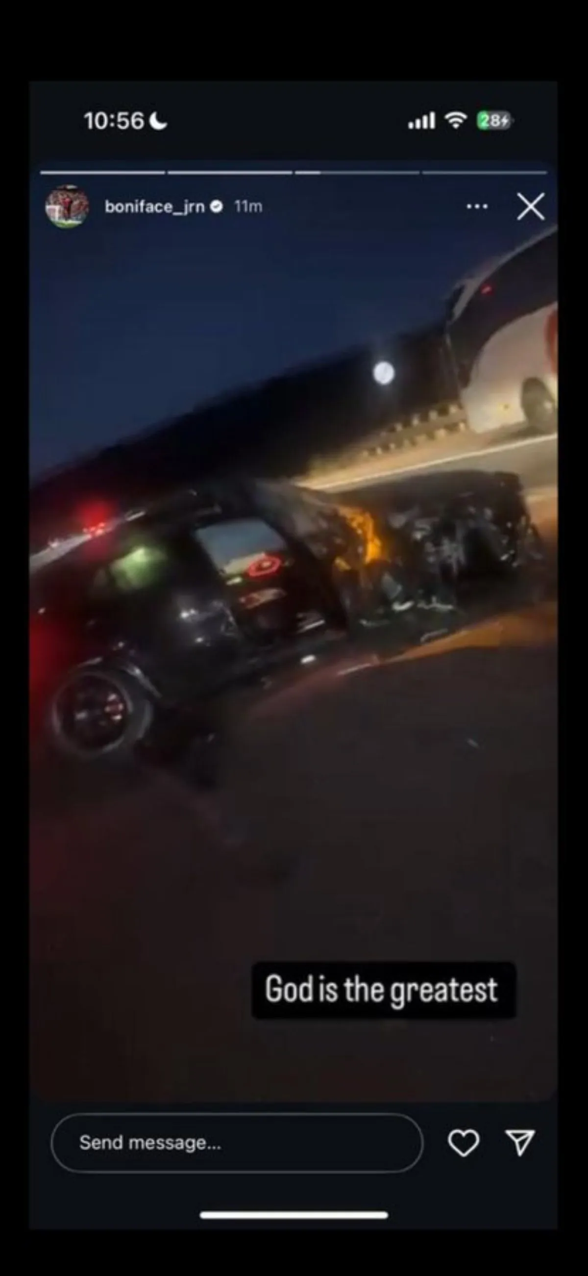 CAPTURA DE PANTALLA: X Parte del carro de Boniface