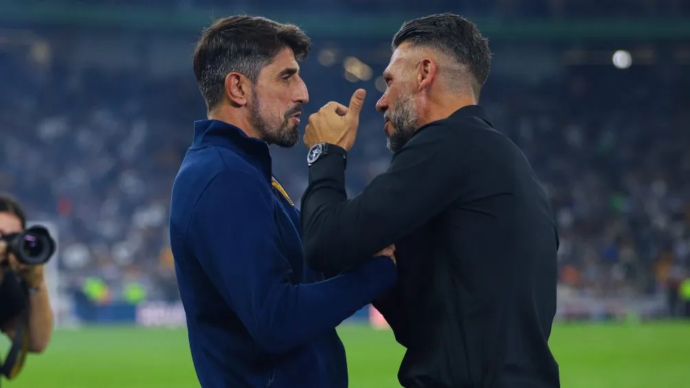 IMAGO7 Paunovic y Demichelis en el Clásico Regio