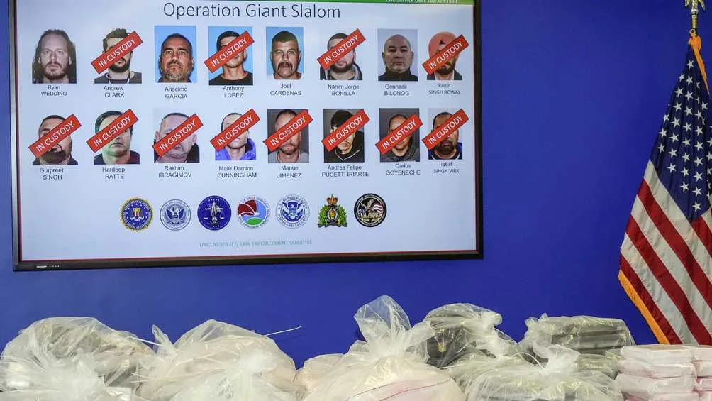 Wedding junto a otros 15 hombres son acusados de narcotráfico y otros delitos como asesinatos.