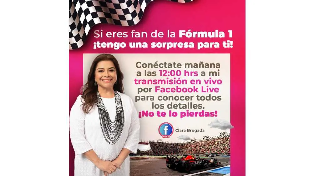 Twitter: @ClaraBrugadaM La Jefa de Gobierno hizo un live en sus redes sociales para revelar la dinámica.