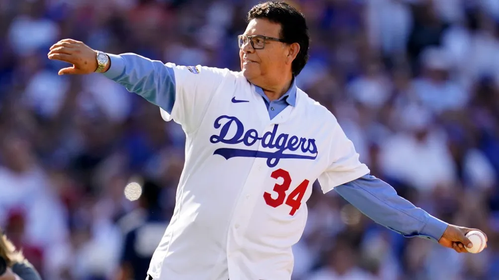 AP Fernando Valenzuela es una leyenda de Dodgers
