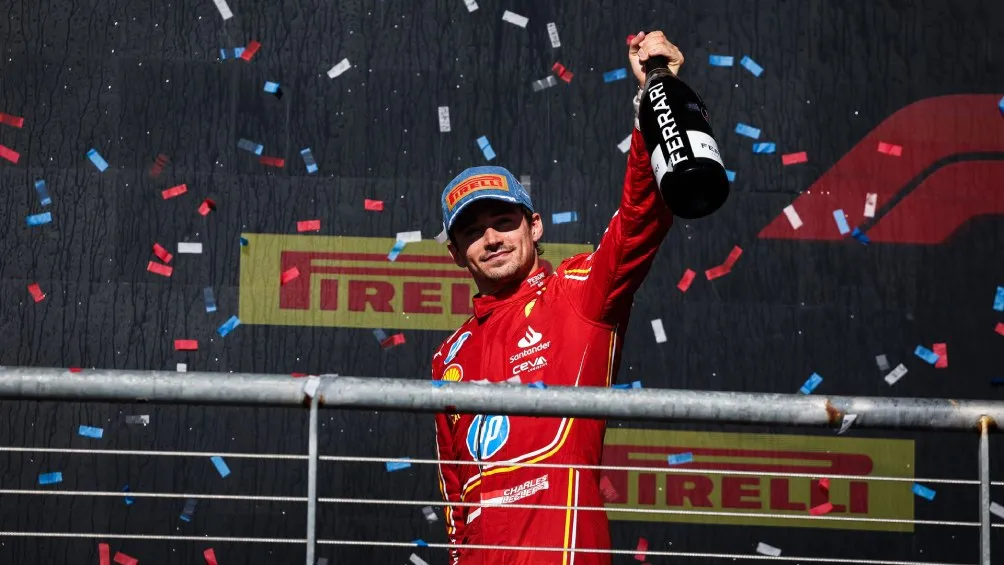 AP Leclerc ganó la carrera y fue el mejor evaluado