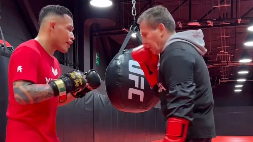 IG: @lazyboy.ufc En entrenamiento