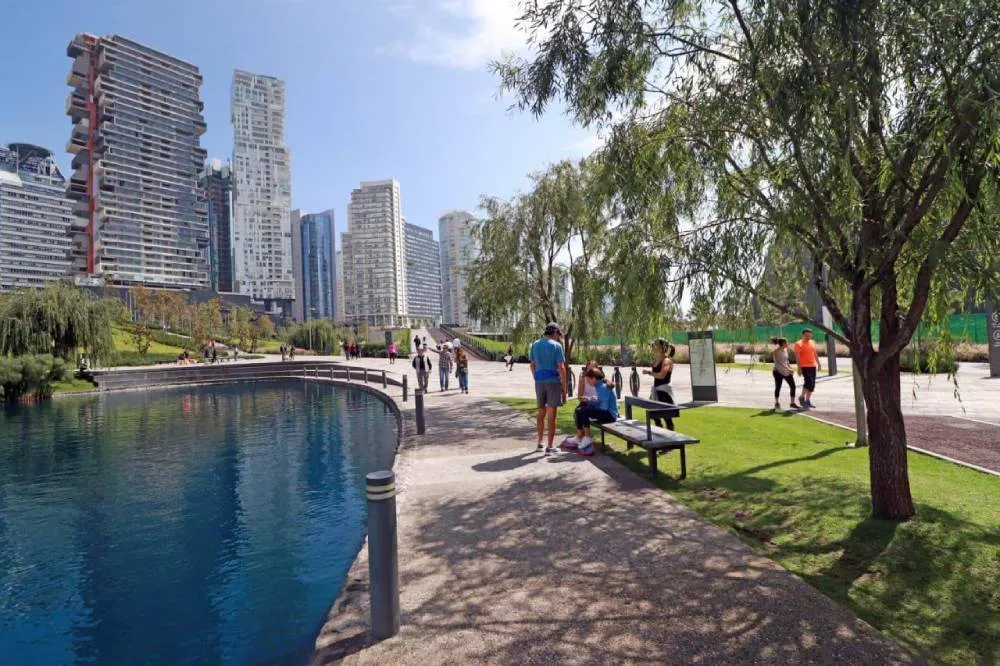 FB: @parquelamexicanaoficial En la parte del Anfiteatro serán las proyecciones de cine.