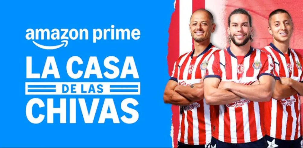X: @Chivas Chivas llegó a Amazon Prime esta temporada
