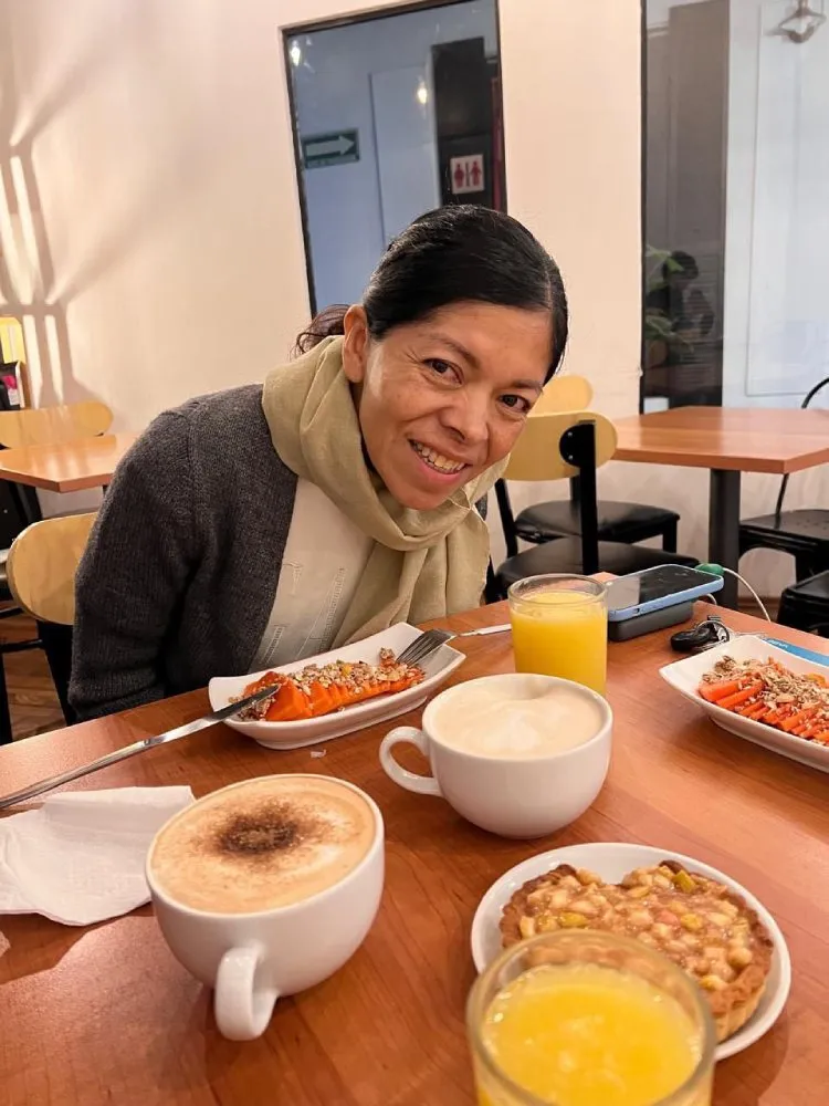 X: @Soslindavista Martha Adriana González Rodríguez desapareció mientras estaba desayunando.