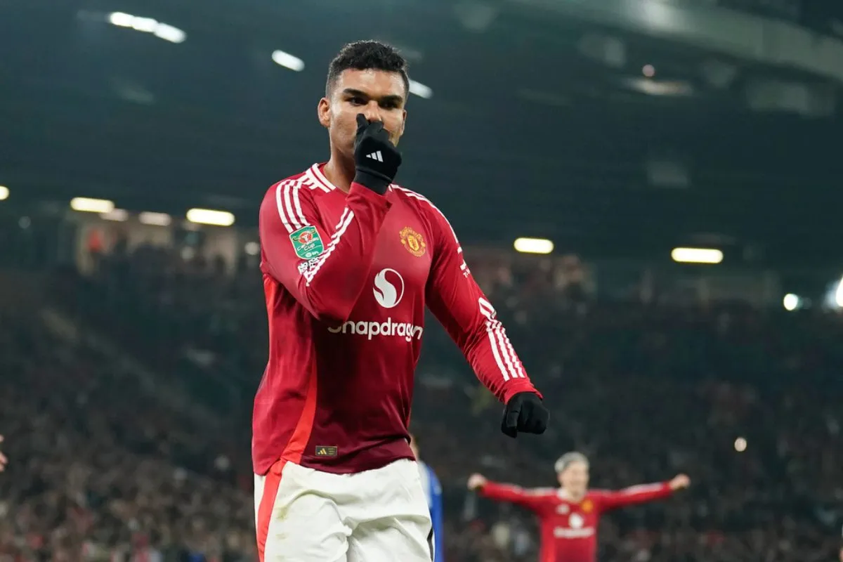 Casemiro marcó el camino para la goleada