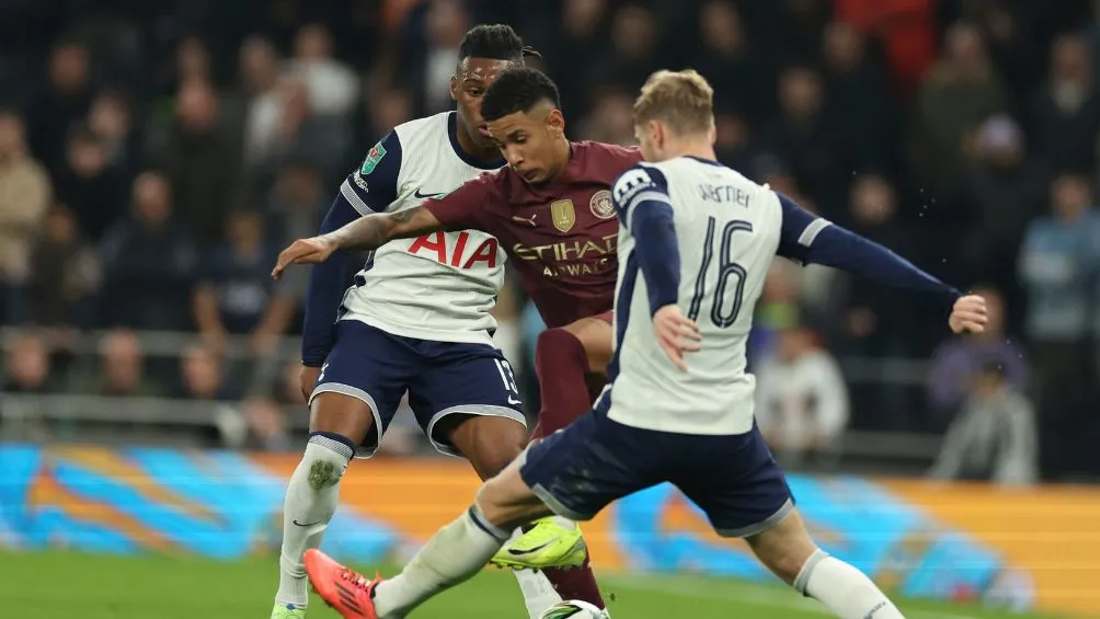 AP Imágenes del Man City vs Tottenham