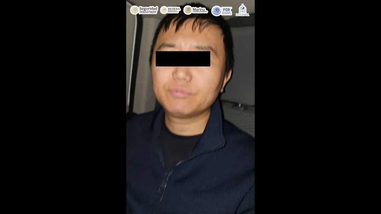 Gobierno de México Zhi Dong Zhang fue detenido en un domicilio ubicado en la zona de Santa Fe.