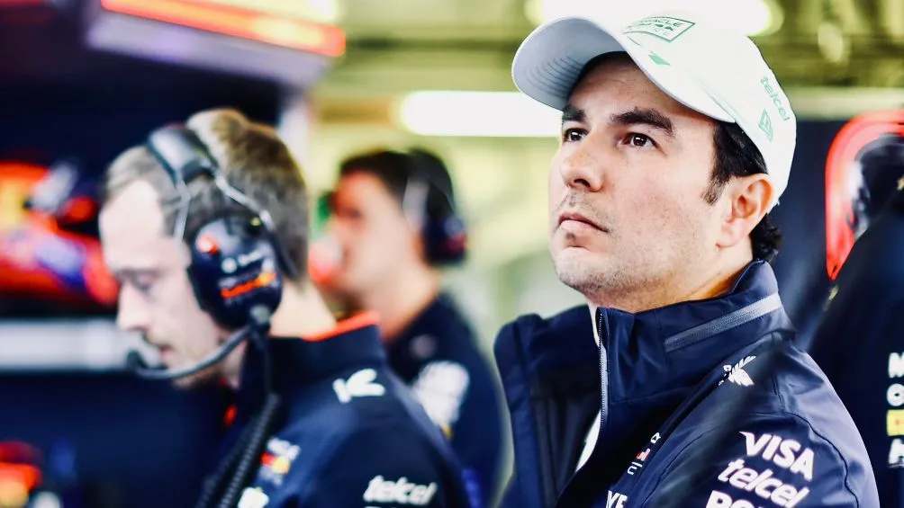Pérez en el paddock del AHR