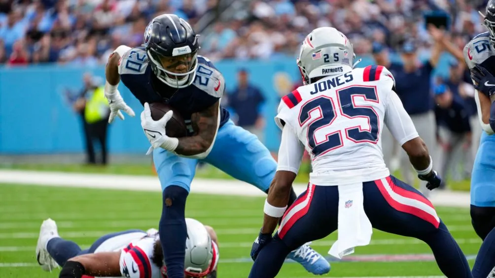 Titans vencen a Patriots