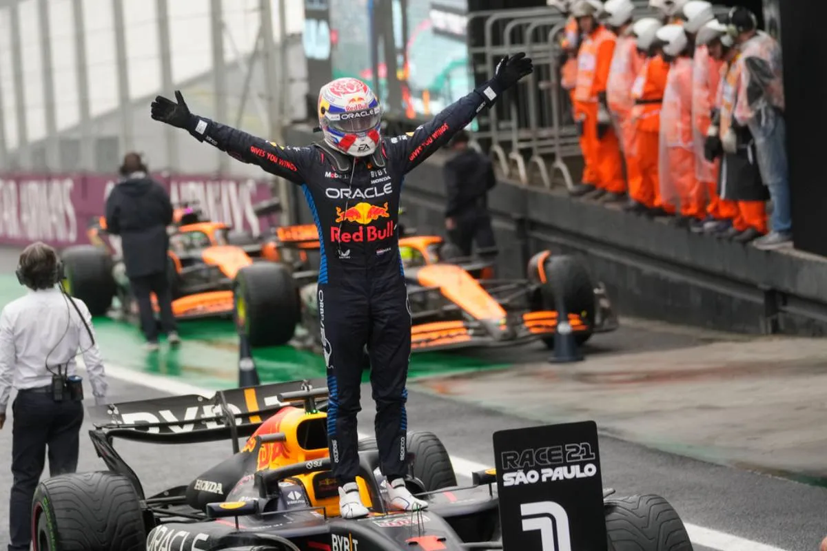 AP Verstappen tuvo una épica remontada en Interlagos