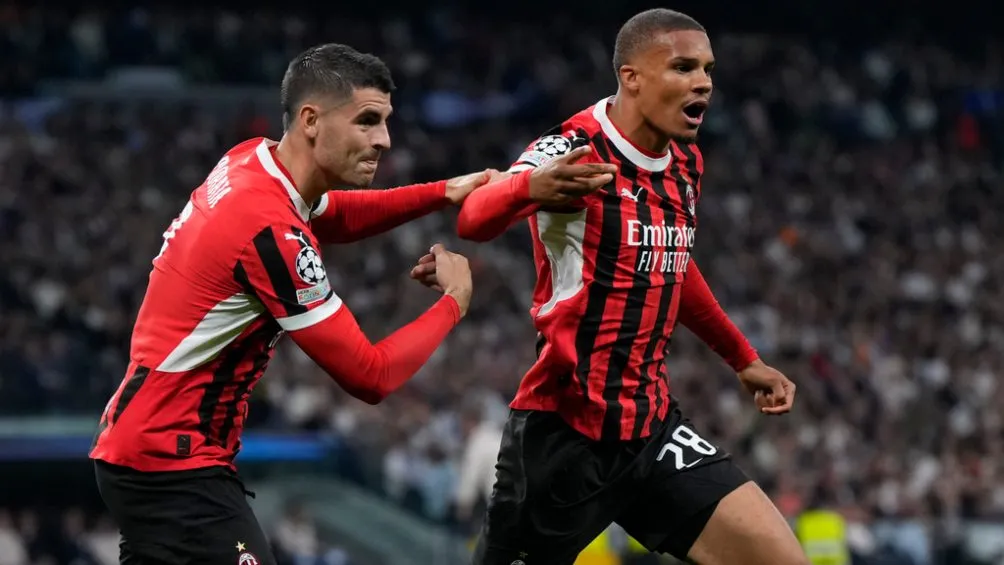 Milan venció 1-3 al Real Madrid