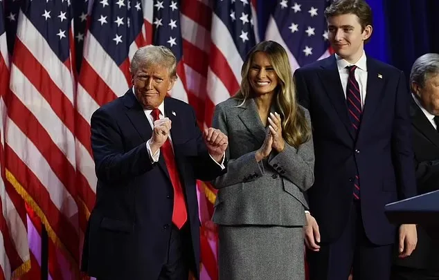 Daily mail Donald Trump en su discurso en un mitin después de ganar las elecciones