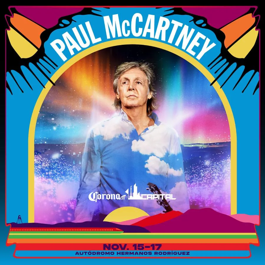 FB: @CoronaCapital El plato fuerte para esta edición es Paul McCartney.