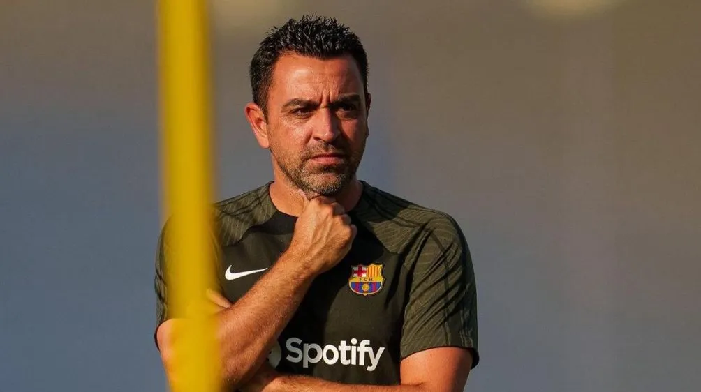 Xavi en Barcelona