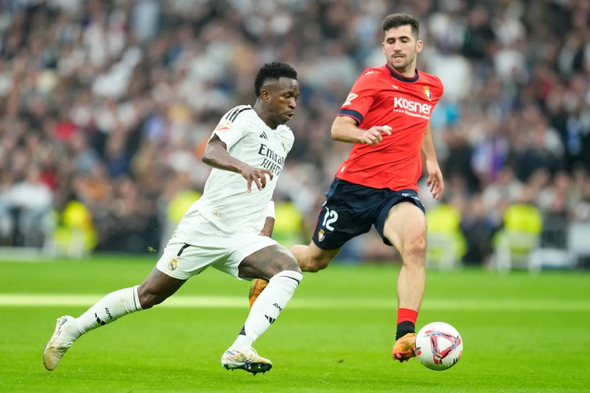 Vinicius marcó un hat-trick este fin de semana