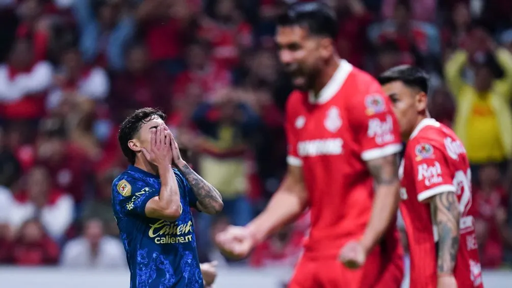 Toluca golea al América