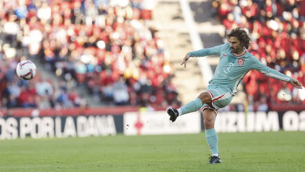 Antoine Griezmann en el partido