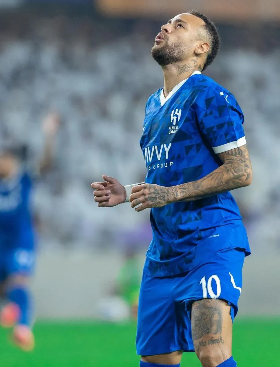 INSTAGRAM: @neymarjr Neymar nuevamente está lesionado con Al Hilal