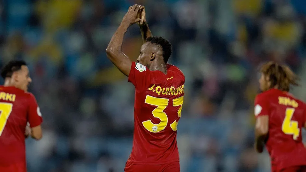 Quiñones con el Al-Qadsiah