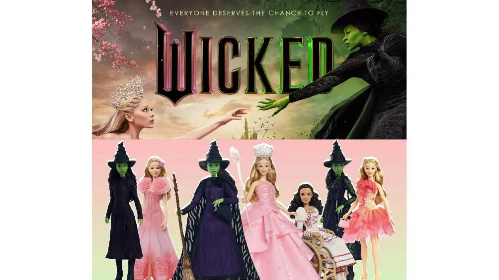 Las muñecas están inspiradas en la película “Wicked”.