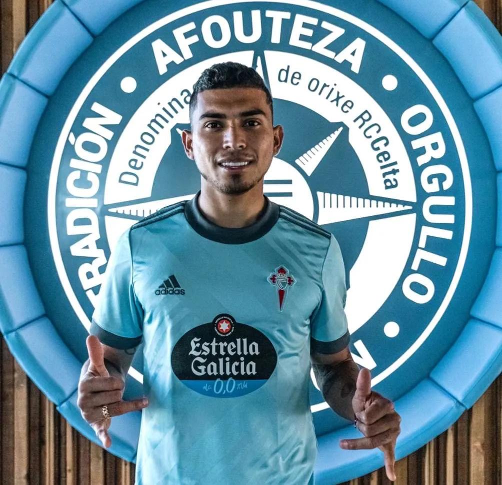 Píneda jugó seis meses en Celta de Vigo en 2022