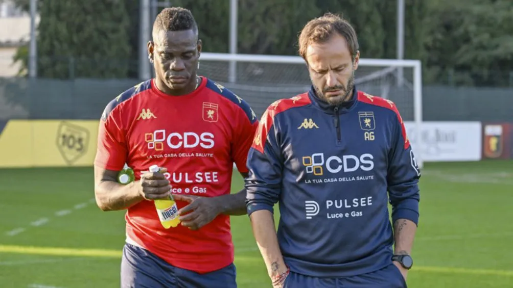 Gilardino y Balotelli