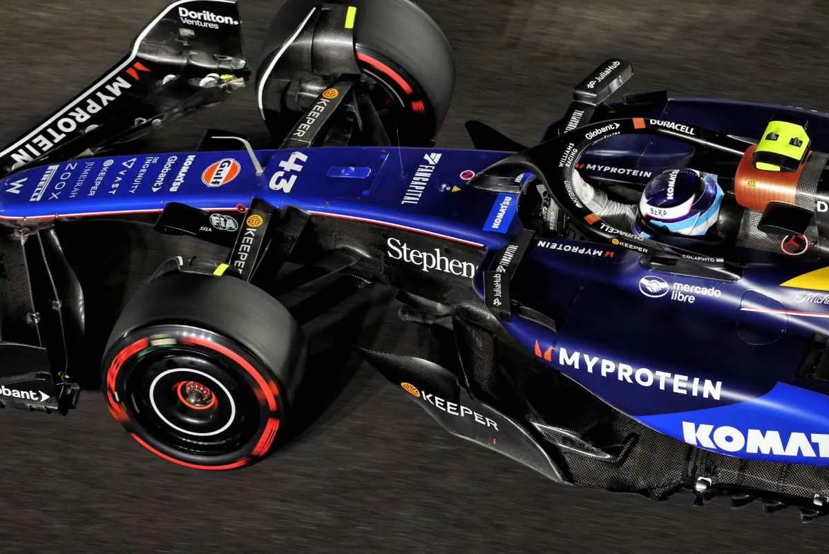 X: @WilliamsRacing Colapinto estará listo para la carrera de esta noche
