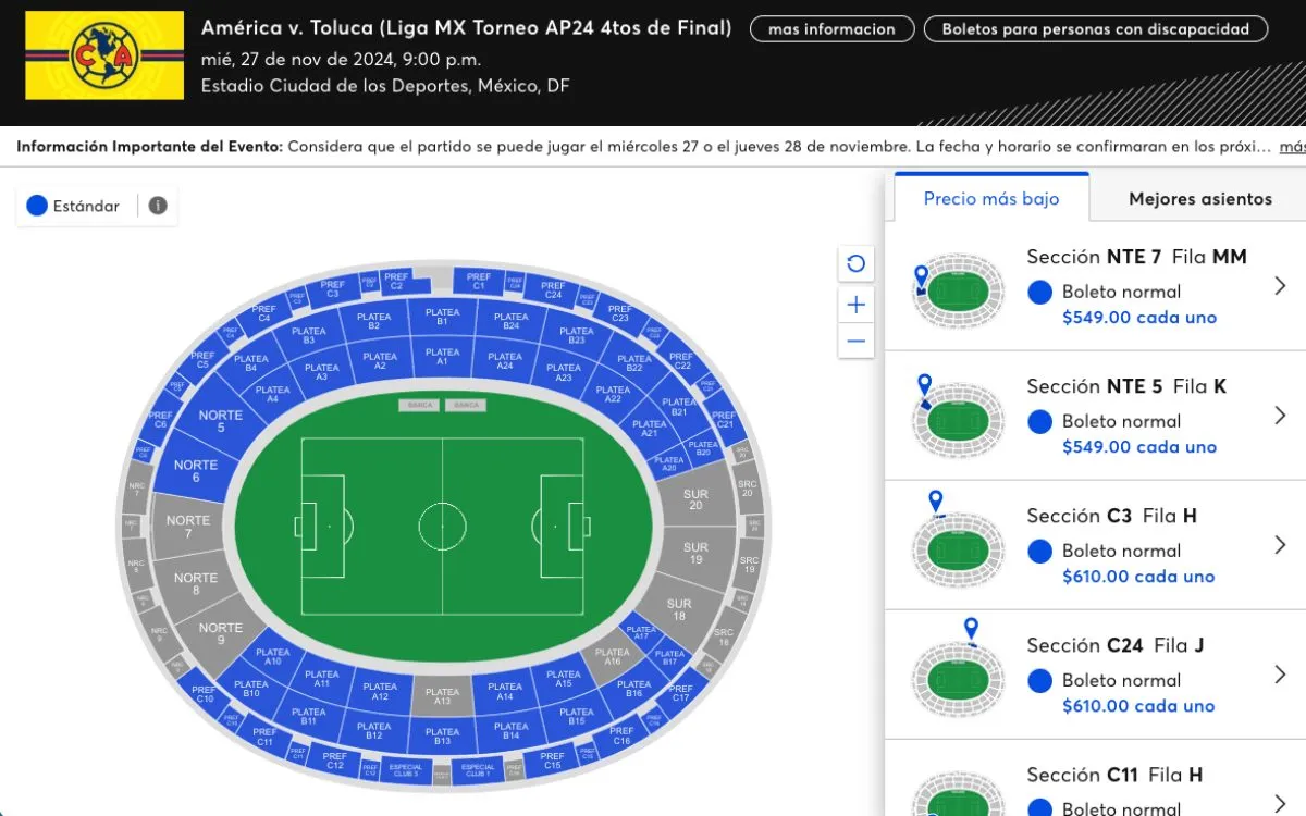 Precios América