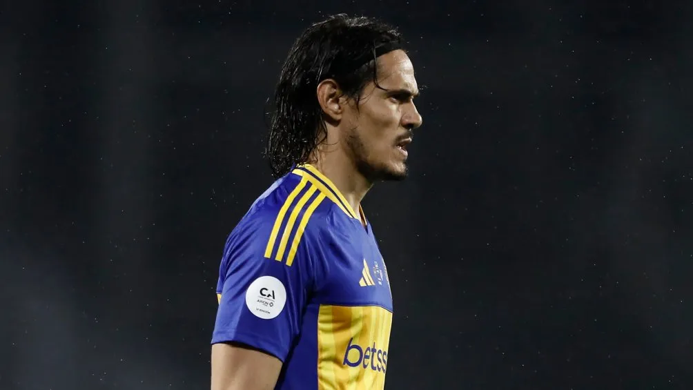 Cavani marcó el primero de Boca