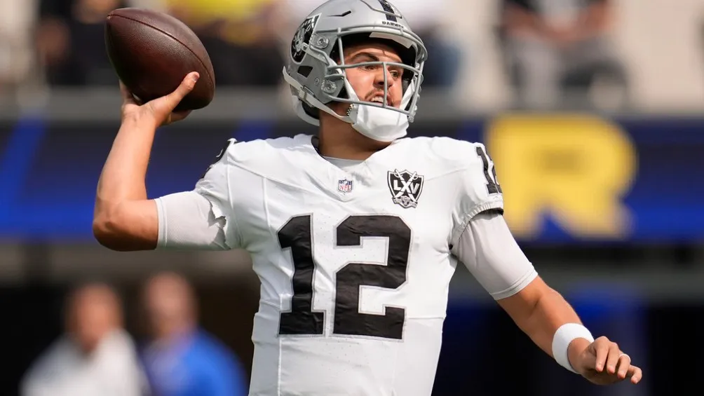 AP Aidan O’Connell será titular