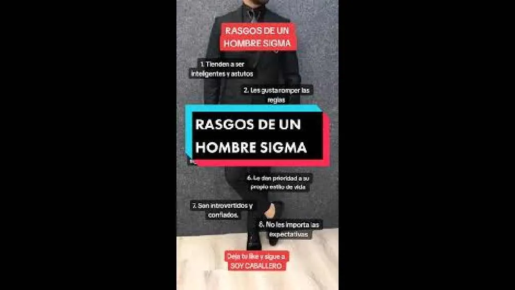 TikTok En redes como TikTok hay miles de videos que hablan sobre el 'macho sigma'.