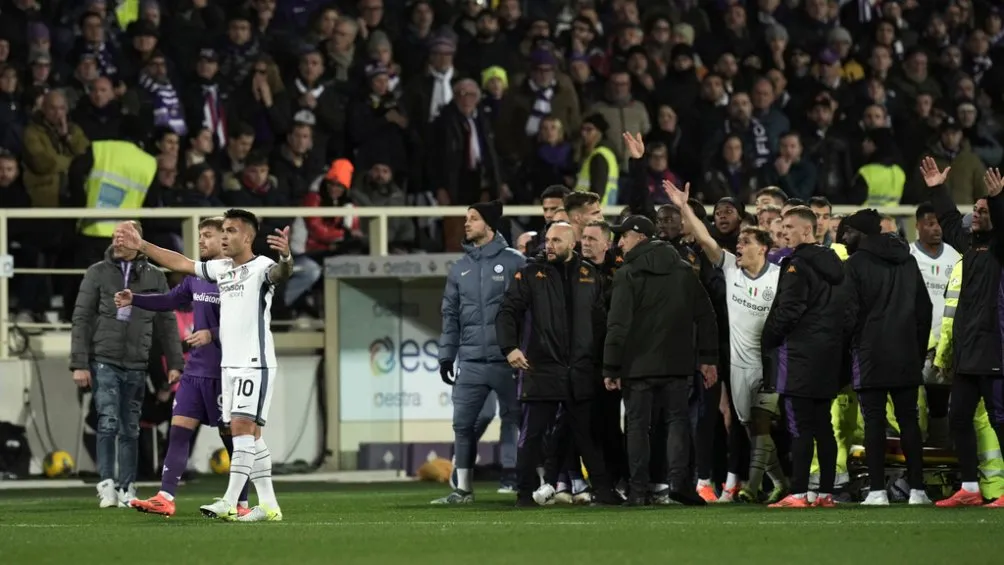 Bove se desplomó en partido