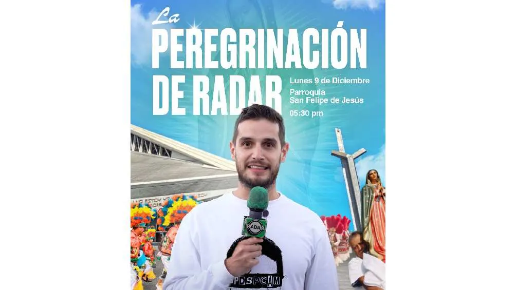 Twitter: @adrianmarcelism La peregrinación se realizará el próximo lunes 9 de diciembre.