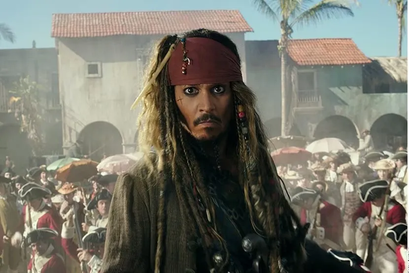 Foto especial Johnny Depp como Jack Sparrow