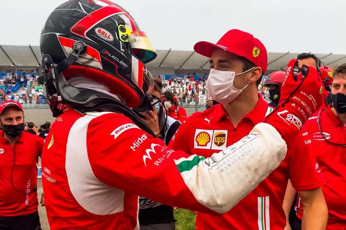 Los Leclerc nunca han estado al mismo tiempo en una sesión