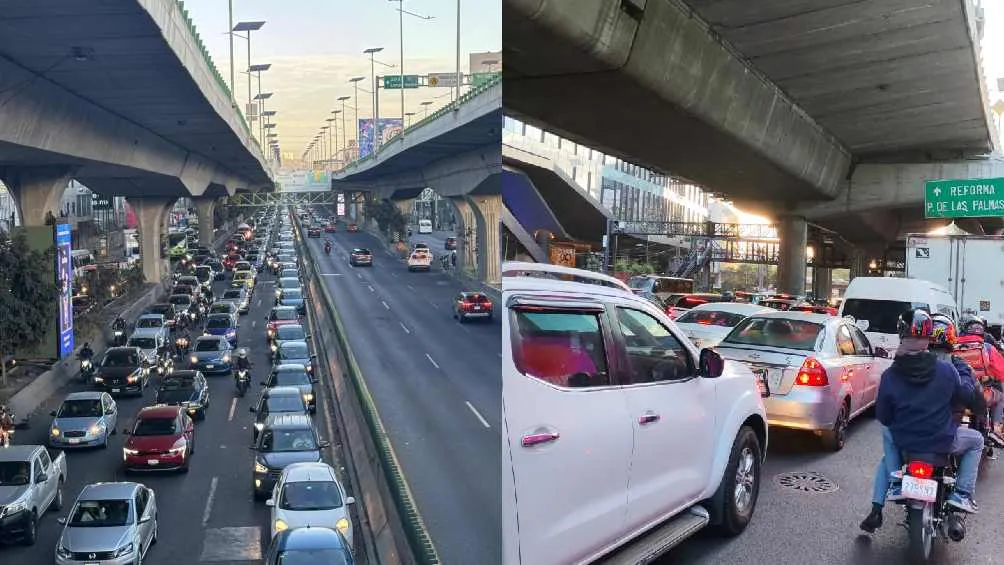 El accidente provocó un intenso tráfico en Periférico.