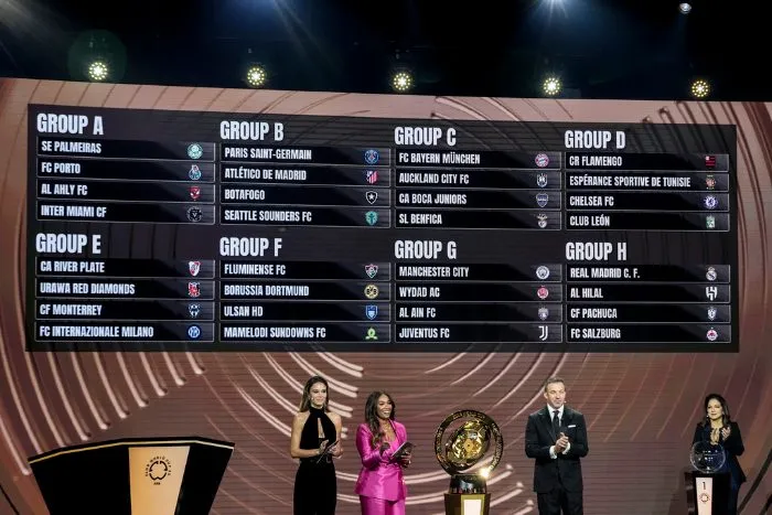AP Grupos del Mundial de Clubes 2025