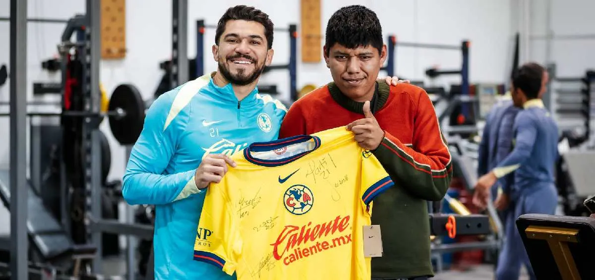 X:ClubAmerica El gesto del América
